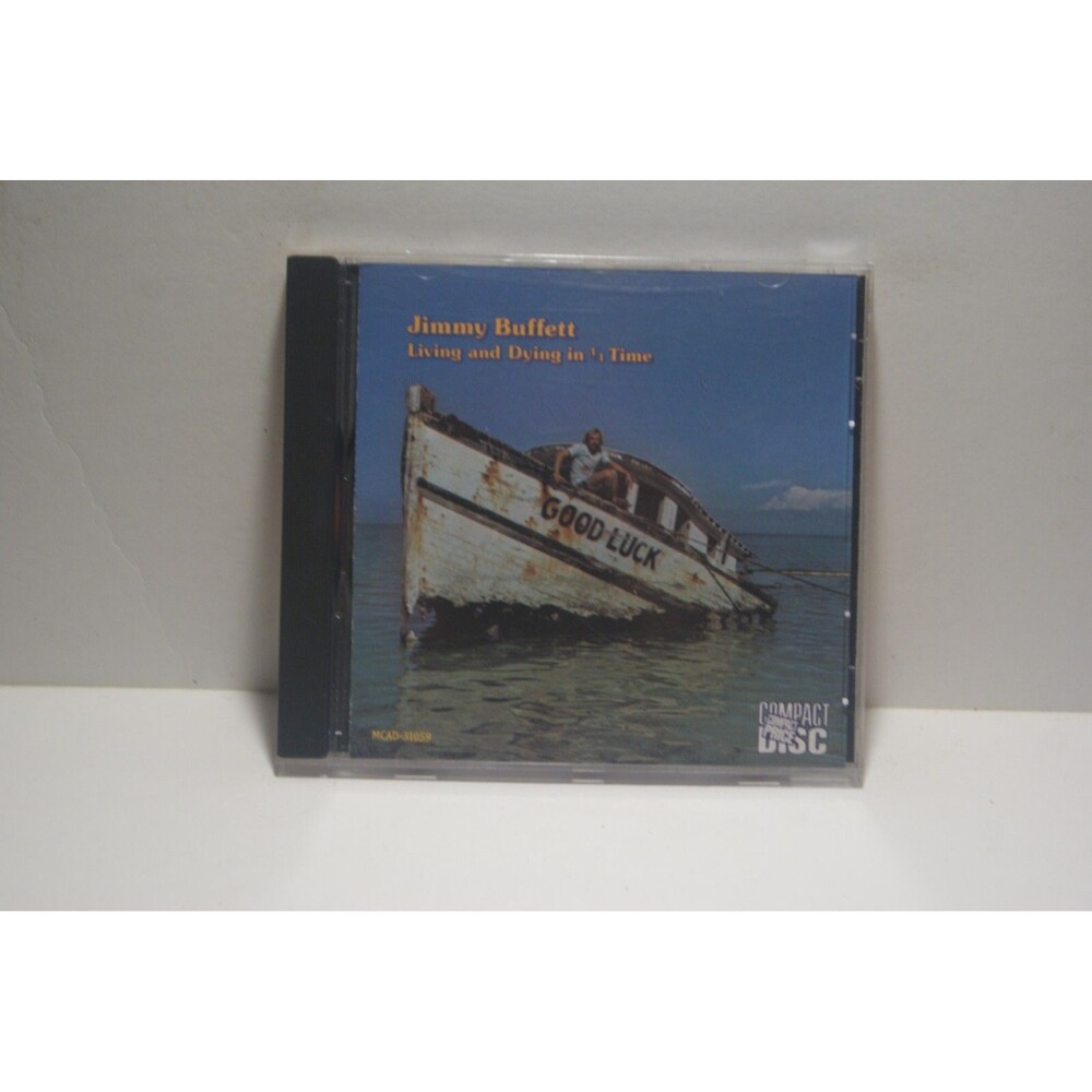 Jimmy Buffet Living and Dying in 3/4 Time CD Classic Jimmy Style 1990
